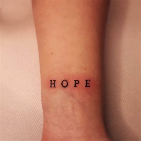 hope tatuaggio|hope tattoos meaning.